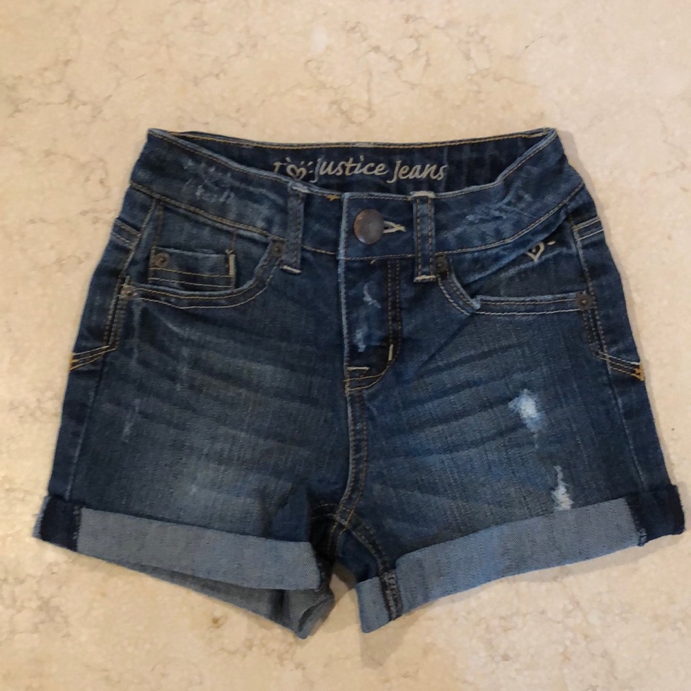 Girls denim Justice shorts